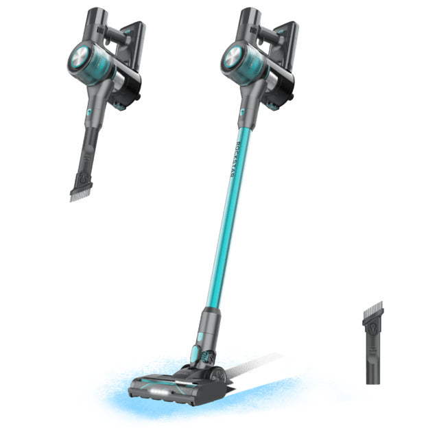 Conga Rockstar P50 X-Treme BLDC Cordless Stick Vacuum Cleaner. 265W and 180AW suction power. Parking position. Clean up to 120 m²* continuously in Eco mode.